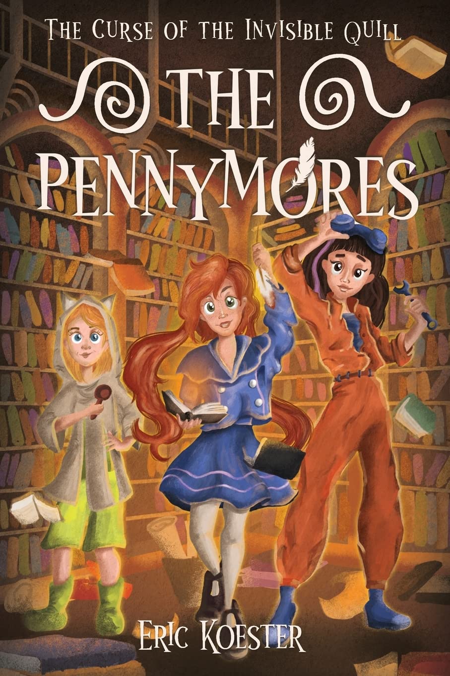 The Pennymores and the Curse of the Invisible Quill #1